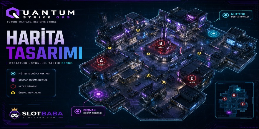 Quantum Strike Ops harita tasarım örneği