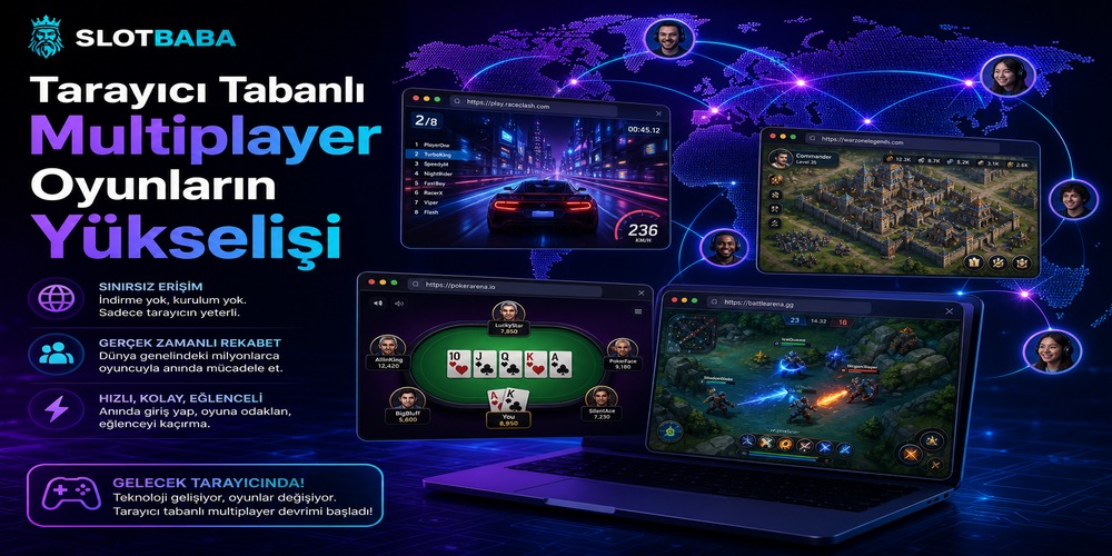 Tarayıcı tabanlı multiplayer oyunların yükselişi blog kapağı