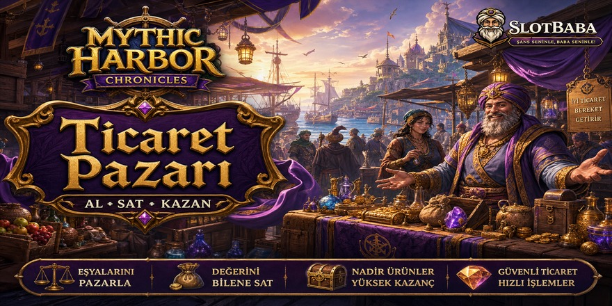 Mythic Harbor Chronicles ticaret pazarı görseli